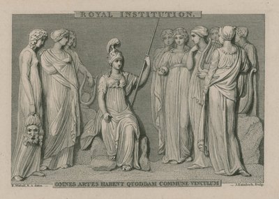 The Royal Institution, Londres - Richard Westall